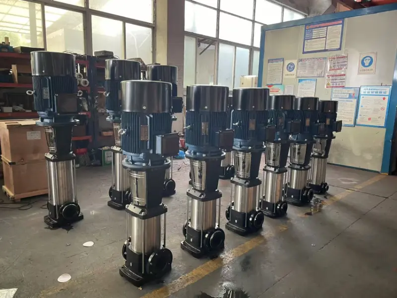 ​Bơm nhiều tầng trục đứng loại CDLF
